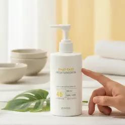 은율 데일리케어 프레시 대용량 선크림 300ml SPF46 PA+++/백탁 ZERO 밀림없이 산뜻