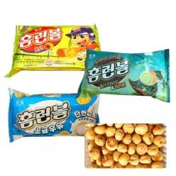 해태 홈런볼 초코 4개 + 피스타치오 카라멜 4 + 소금우유맛 4 3종 12개