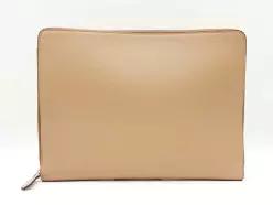 미국 Fendi Essentials 앤 Document Pouch in Dark Honey Vitello King Leather FW00626CRDU 398155618675