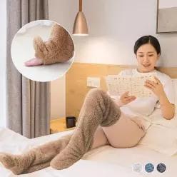 뽀글이 임산부 따수미 보온무릎수면양말 이 양말 용품