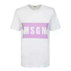 22FW Msgm 베이직 line t 셔츠 with 로고 3341MDM52022779801 TP577173641