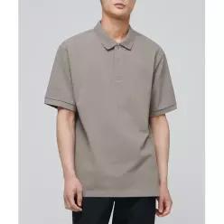 무신사 스탠다드 MUSINSA STANDARD 릴렉스 핏 피케 폴로 셔츠 [더스티 베이지] 191