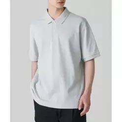 무신사 스탠다드 MUSINSA STANDARD [쿨탠다드] 릴렉스 핏 피케 폴로 셔츠 [애쉬