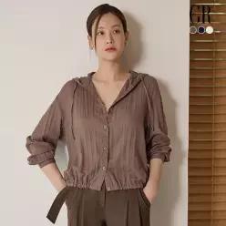 (런칭가 69,900원) 자카드 플리츠 셔츠 자켓 3종