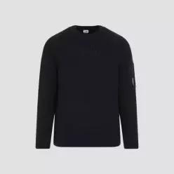 26FW 씨피 컴퍼니 스웨터 21CMKN101A 006608A 999 BLACK DOM