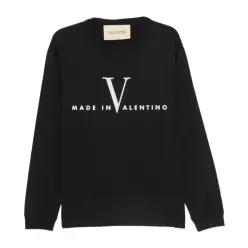 라지 로고 리브 커프스 티셔츠 VMG18N BM39RA