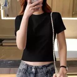 나시 오버 어린이티셔츠 스퀘어넥티 아동티셔츠여성티셔츠 크롭 여성반팔티셔츠 민소매 롱티 61WFA9C8C