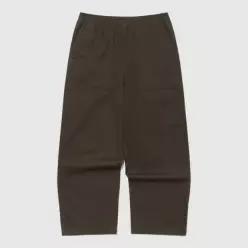 바지 JQS UQ321CPT96-BRW 코튼 트윌 퍼티그 팬츠 BROWN