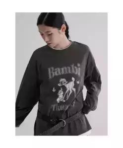 에잇세컨즈 Disney 코튼 16수 그래픽 티셔츠 애쉬