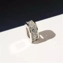 14K 18K 베라 사각 이터니티 랩그로운 다이아몬드 펜던트 여자 골드 목걸이 금펜던트