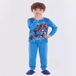 헬로카봇 아동 피치스판 기모 9부 내복세트