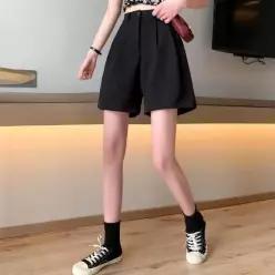 [라일리여성의류] Rly 여성 반바지 와이드핏 여름 숏팬츠 캐주얼
