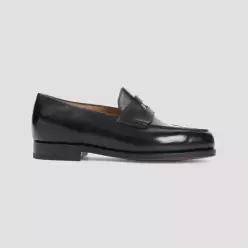 [D14]존 롭 309031L 1R BLACK 남성 로퍼 모카신 단화 John Lobb Lopez Loafers