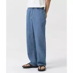 [정품] 토피 TOFFEE SL01 섬머 데님 와이드 팬츠 (LIGHT BLUE)