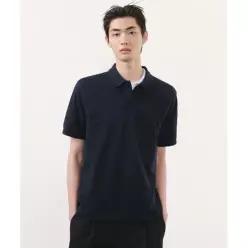 무신사 스탠다드 MUSINSA STANDARD 베이식 피케 폴로 셔츠 [네이비] 1387964 MMJTP6Z02