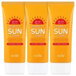 터치미 퍼펙트 썬크림 3개 SPF50+PA++++ 3중기능성 데일리선크림