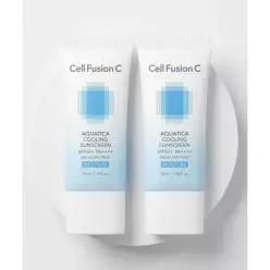 CELL FUSION C 아쿠아티카 쿨링 썬스크린 35ml + 35ml