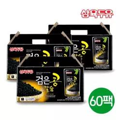 삼육두유 검은콩 칼슘 파우치 190ml 총 60팩