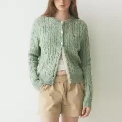 Steve Color Cable Cardigan WHCKE4991F-K 1328496