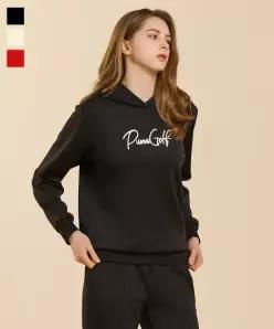 푸마 골프 PUMAGOLF 로고 후드셋업 여성 color