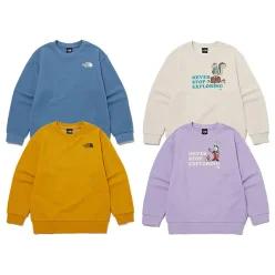 [노스페이스 공식] 키즈 캠프사이트 스웨트셔츠 NM5MP51 4종 택1