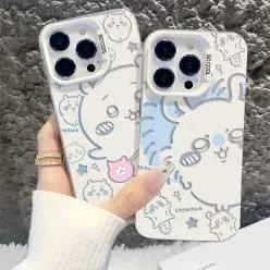 먼작귀 치이카와 아이폰 갤럭시 케이스 프로 맥스 울트라 하치와레 우사기 모몽가 카니 전기