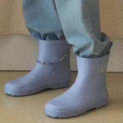 [하프클럽/벤시몽]BSM RAIN BOOTS LOW - STORM BLUE