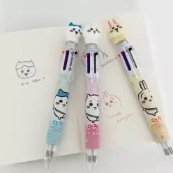 아트박스/필레오 먼작귀 6색 피규어 0.7 멀티 다색 볼펜