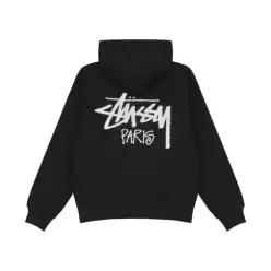Stussy 스투시 스탁 파리 후드 블랙