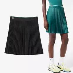[LACOSTE] 라코스테 여성 액티브 피케라이크 숏 플리츠 스커트 (JF2701)