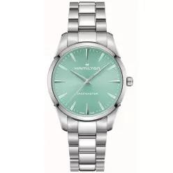 Hamilton 해밀턴 재즈마스터 40mm 쿼츠 그린 다이얼 남성용 시계 H32461161 713206