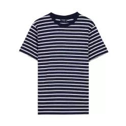 [세인트 제임스SS26 공용 플루이더 투 티셔츠 PLOUIDER II MARINE ECRU