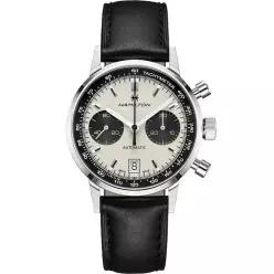 Hamilton 해밀턴 아메리칸 클래식 인트라매틱 가죽 스트랩 40mm 남성용 시계 H38416711 713202