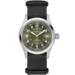 Hamilton 해밀턴 카키 필드 오토 38mm 그린 다이얼 남성용 시계 H70455960 713199