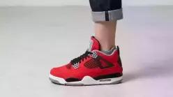 [매장정품] nike 에어 조던 4 레트로 M - 파이어 레드블랙시멘트 그레이화이트 / FQ8138-600 dc050f