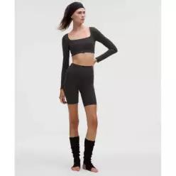 LULULEMON Align 하이라이즈 쇼츠 8inch BLK 530910