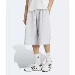 매장정품 ADIDAS KS2781 소프트 럭스 롱 숏 팬츠 라이트그레이헤더 반바지 숏