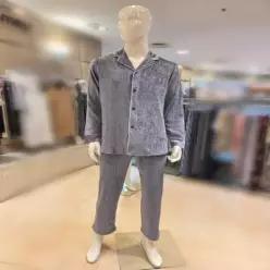 AMP4633B남성 벨로아샤인주름 4633잠옷세트