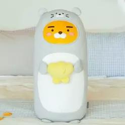 카카오프렌즈 FRIENDZOO 수달 쿨링 바디 필로우 라이언