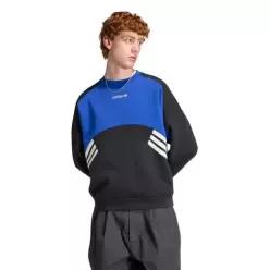 매장정품  ADIDAS KR9709 뮌헨 93 크루 넥 스웨트셔츠 블랙:로얄블루 상의 7022494