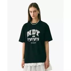 NDY 트리플 네로 반팔 티셔츠 블랙