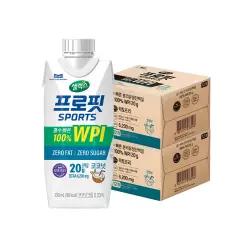 매일유업 프로핏 SPORTS WPI 드링크 코코넛 2박스 (330ml*12팩*2박스)