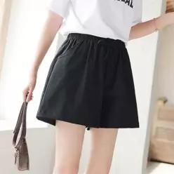 [라일리여성의류] Rly 루즈핏 여성  반바지 와이드 여름 숏팬츠