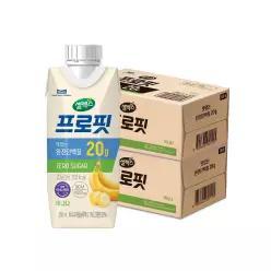 매일유업 프로핏 완전단백질 바나나 2박스 (250ml*18팩*2박스)