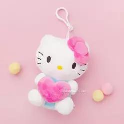 DLGG 산리오 헬로키티 하트 가방고리 13CM 미니인형 여자아이선물 인형키링