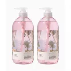 매장정품 EAUDECARIBE 실키 밸런스 샴푸 1000ml x2
