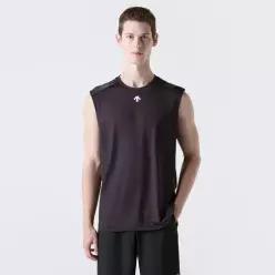 DESCENTE 남성 백그래픽 슬리브리스 SR321TST77 4080467
