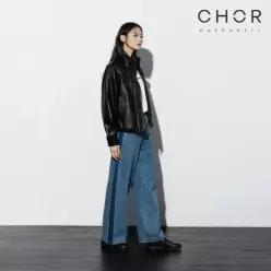 코어 어센틱 26FW 콘트라스트 패널 데님