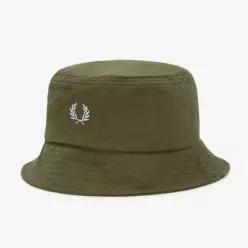 [매장정품] 프레드페리 FRED PERRY 피케 버킷햇 - 유니폼그린 CFPU2416730-V41 317232