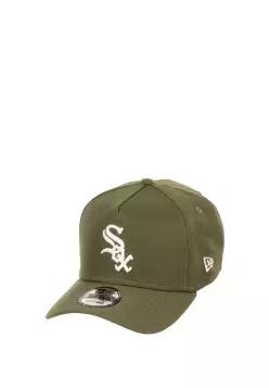뉴에라 시카고 화이트 삭스 MLB 새 9포티 A-프레임 스냅백 - 모자 올리브 7484475